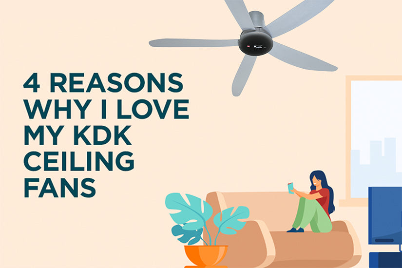 4 Reasons Why I Love My KDK Ceiling Fans (Discount Code In Post!) – KDK ...