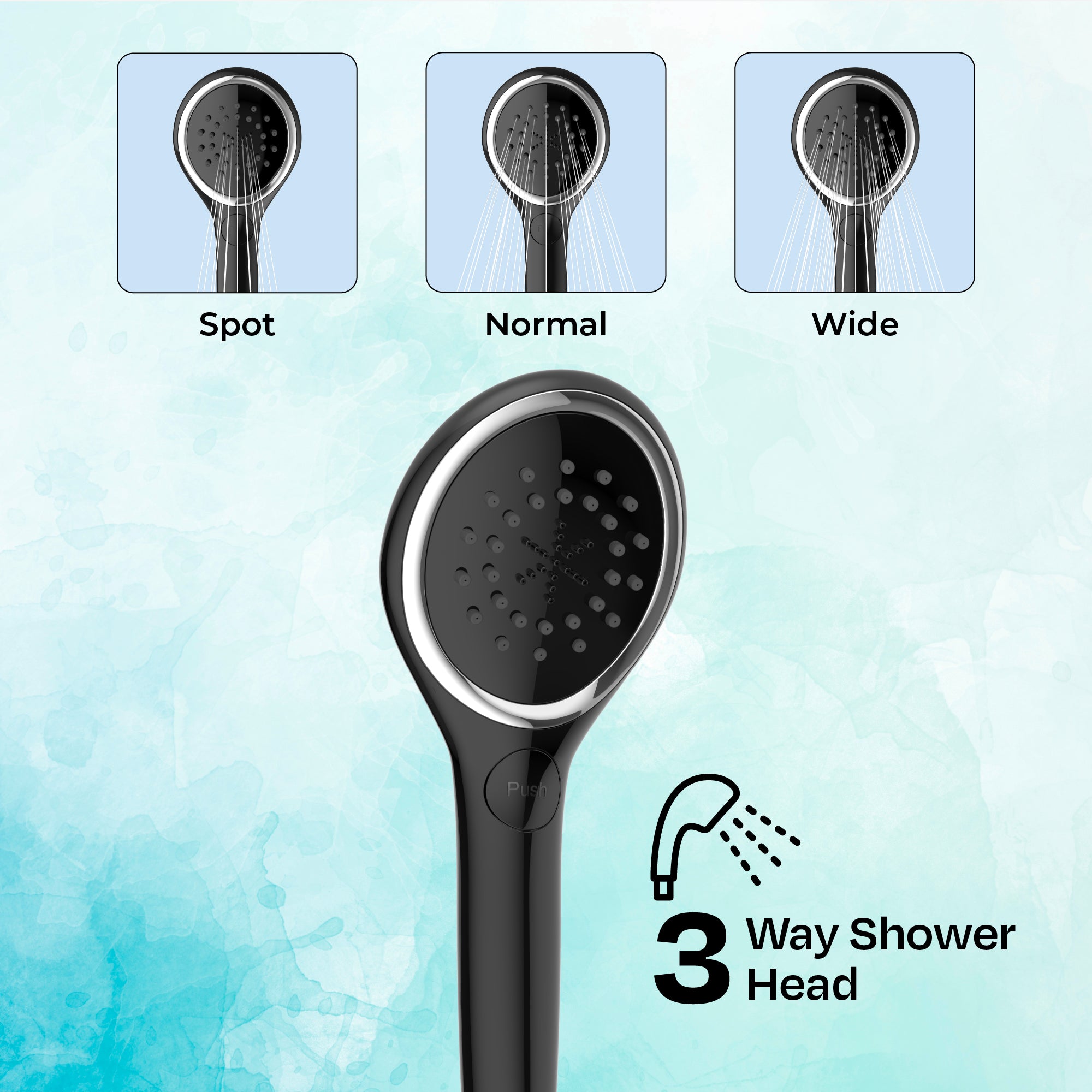 Instant Water Heater with LCD Corner Control