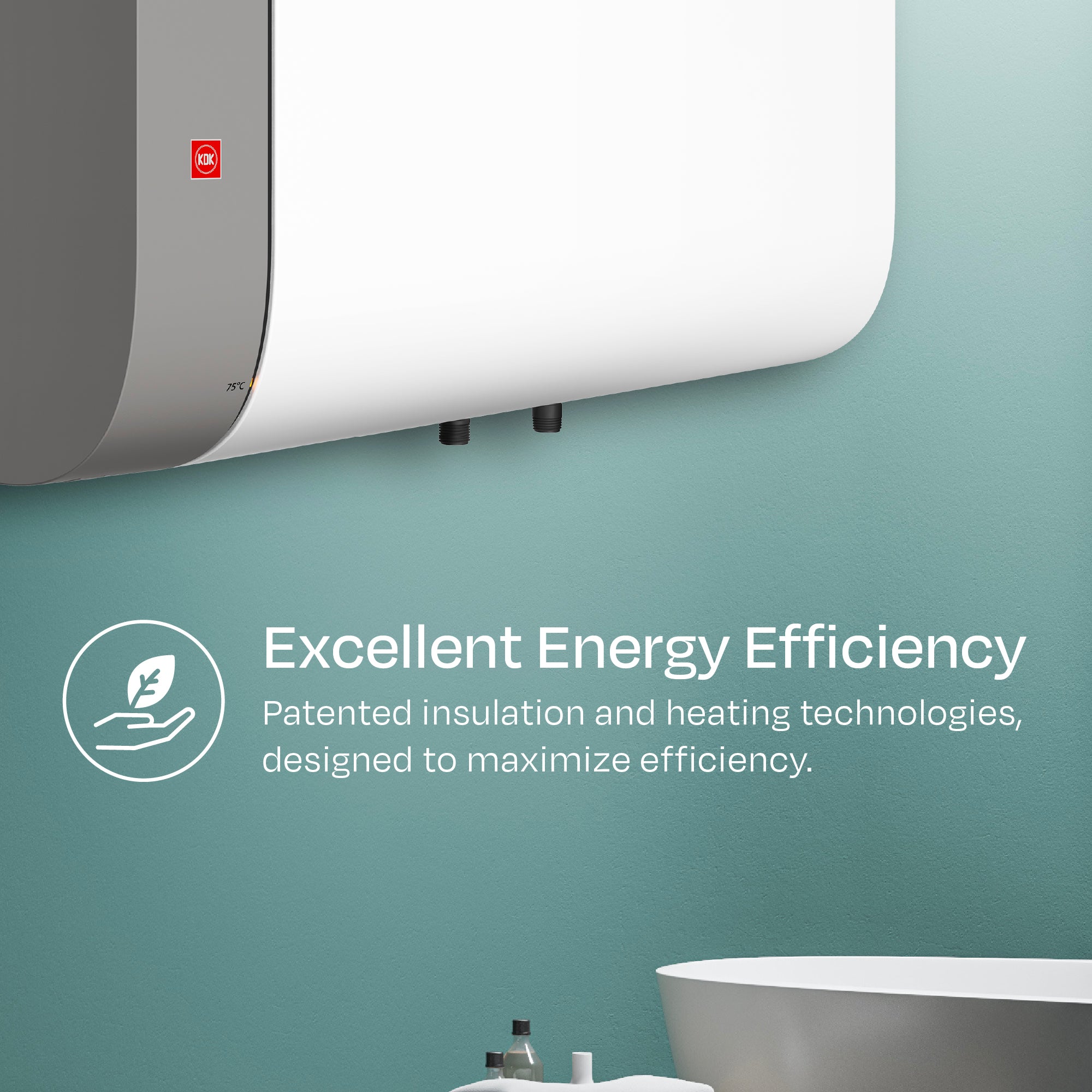 Storage Water Heater with Long Lasting Durability Tank (30L)
