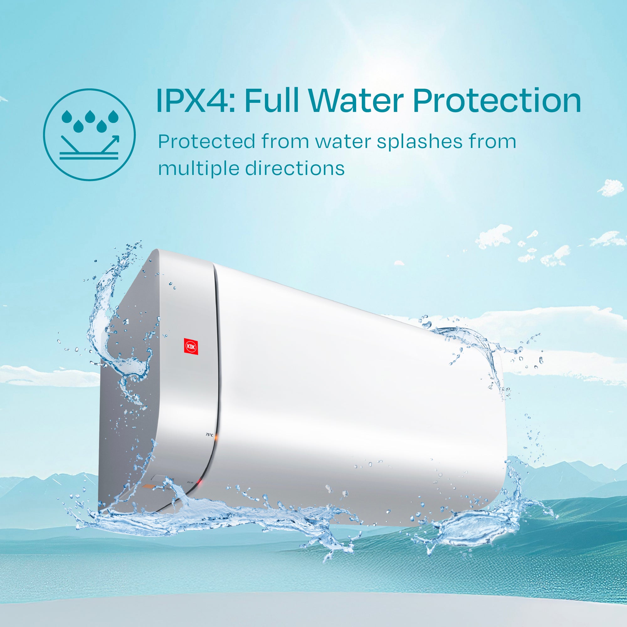 Storage Water Heater with Long Lasting Durability Tank (20L)