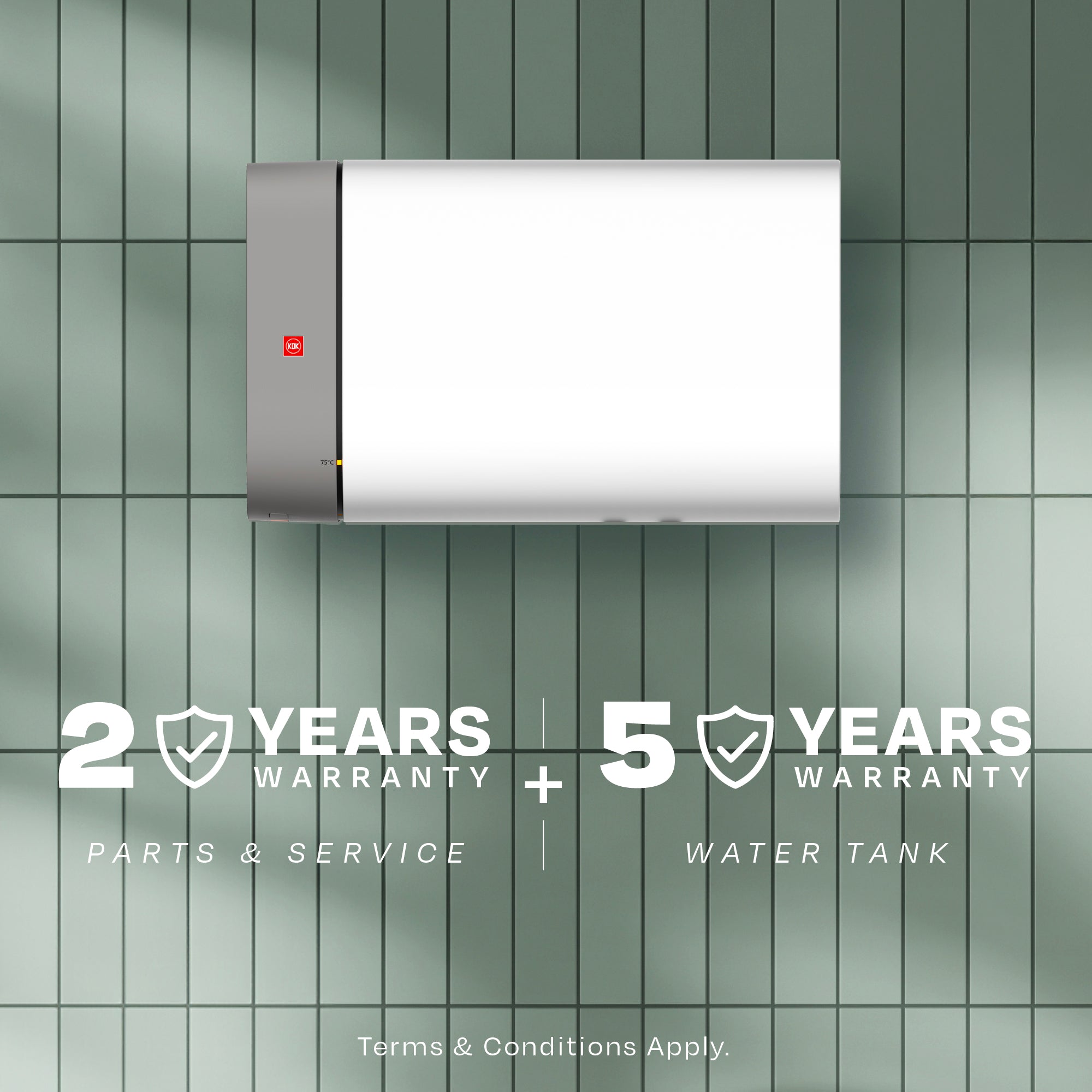 Storage Water Heater with Long Lasting Durability Tank (20L)