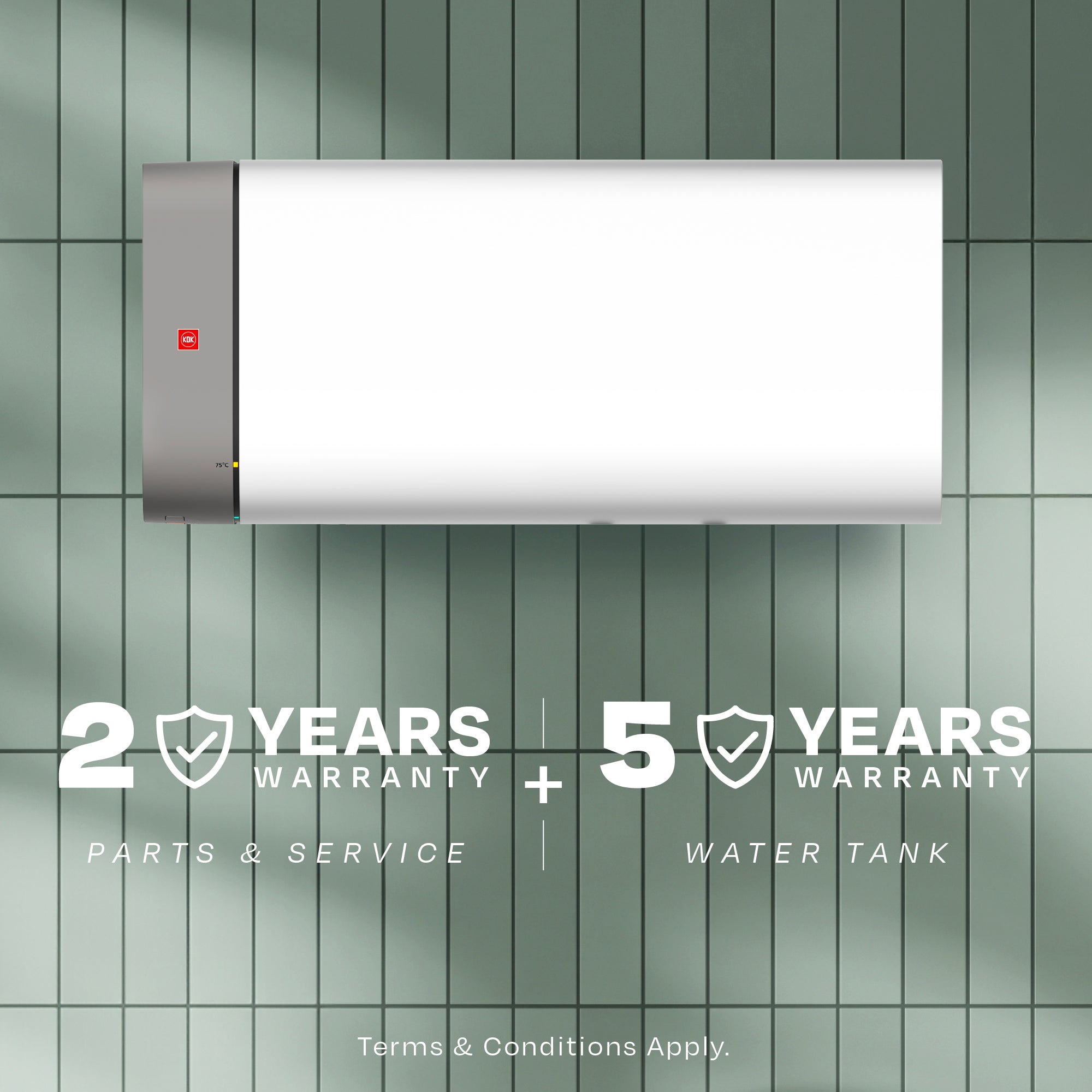 Storage Water Heater with Long Lasting Durability Tank (30L)