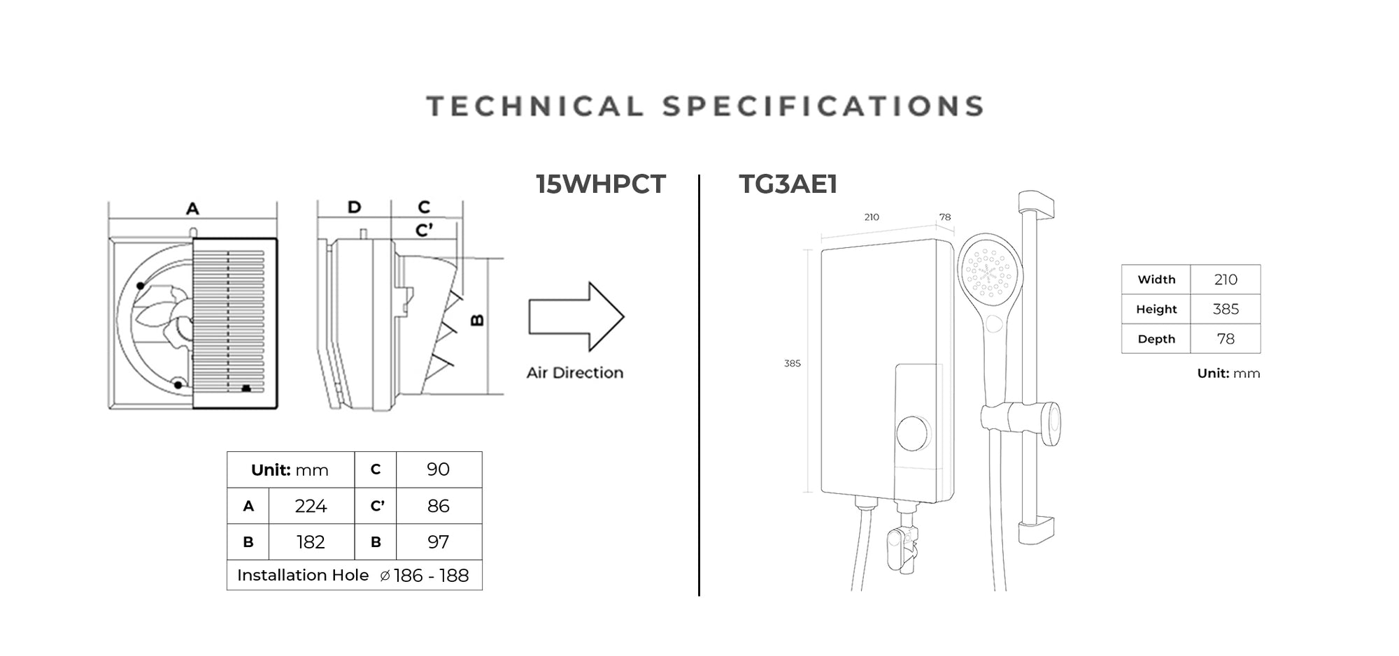 Specifications