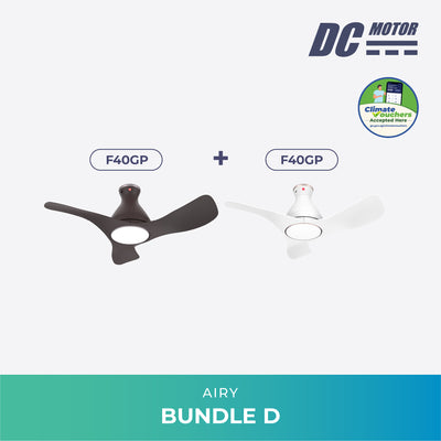 Airy Bundle D (F40GP + F40GP) with LED light