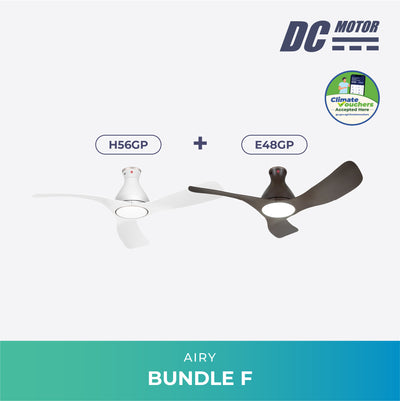 Airy Bundle F (H56GP + E48GP) with LED light