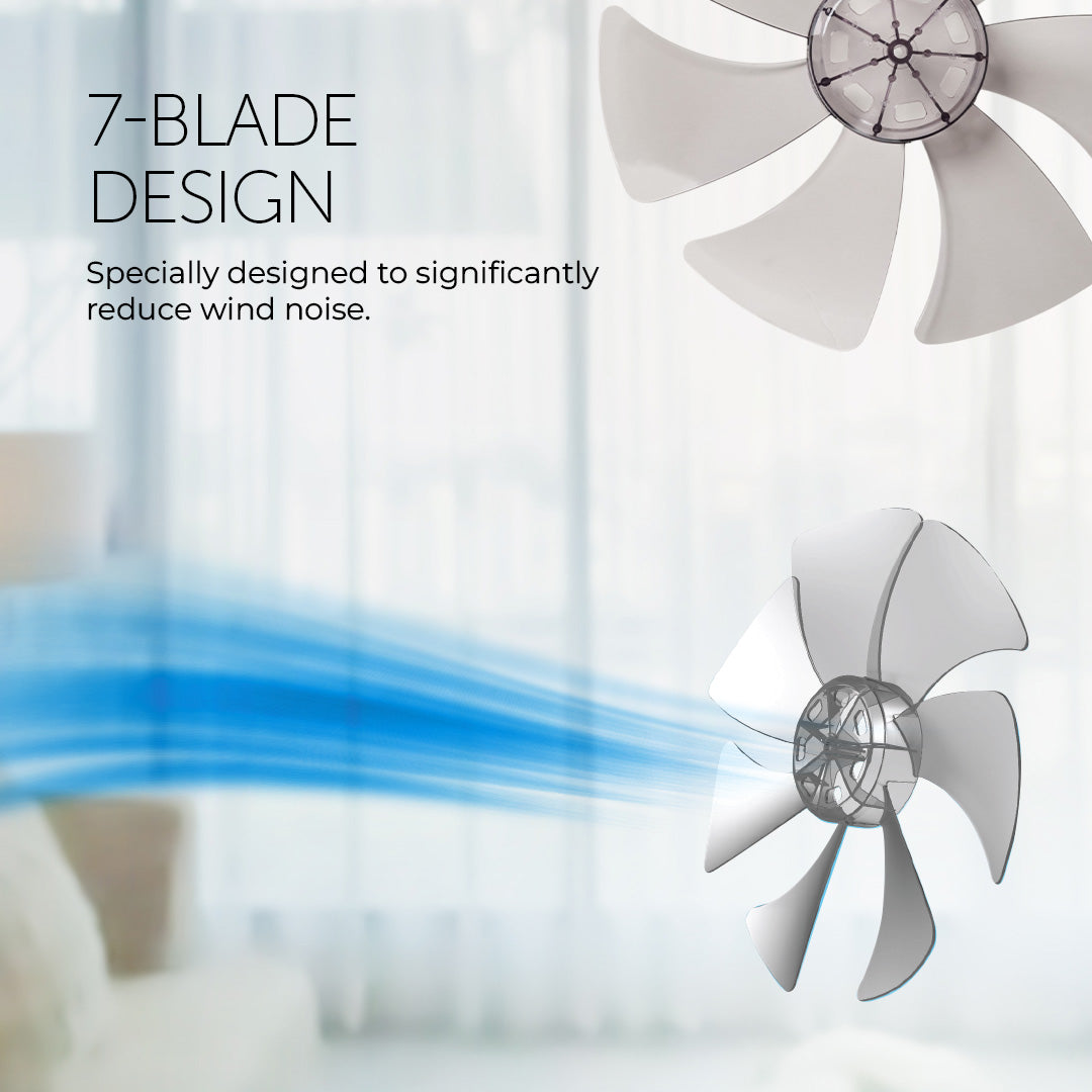 7 Blades DC Stand Fan with Remote Control (36cm/14”)