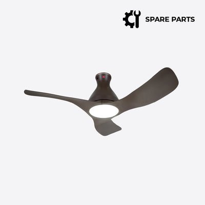 E48GP 3-Blades Wifi-Control DC Ceiling Fan with LED Light Spare Parts