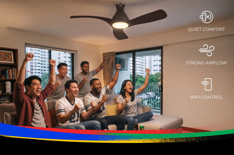 Buy 2 Ceiling Fans & Get an Extra $15 Off Your 3rd Fan