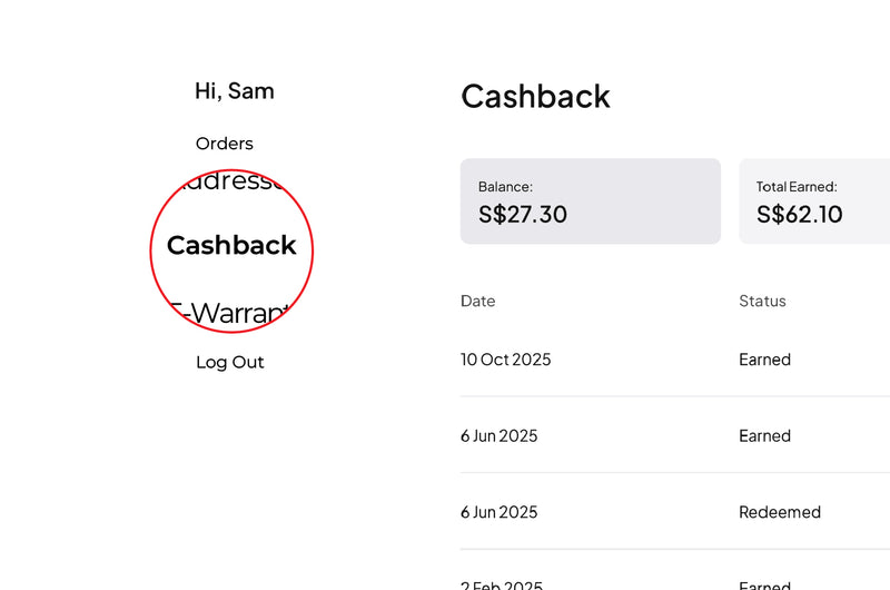 How to Check Your Cashback Balance