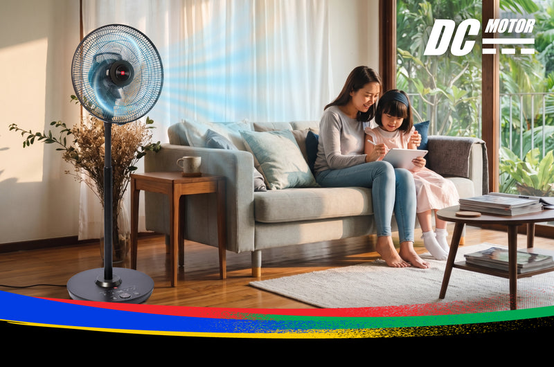 KDK DC Electric Fan! Designed to bring comfort to every corner of your home