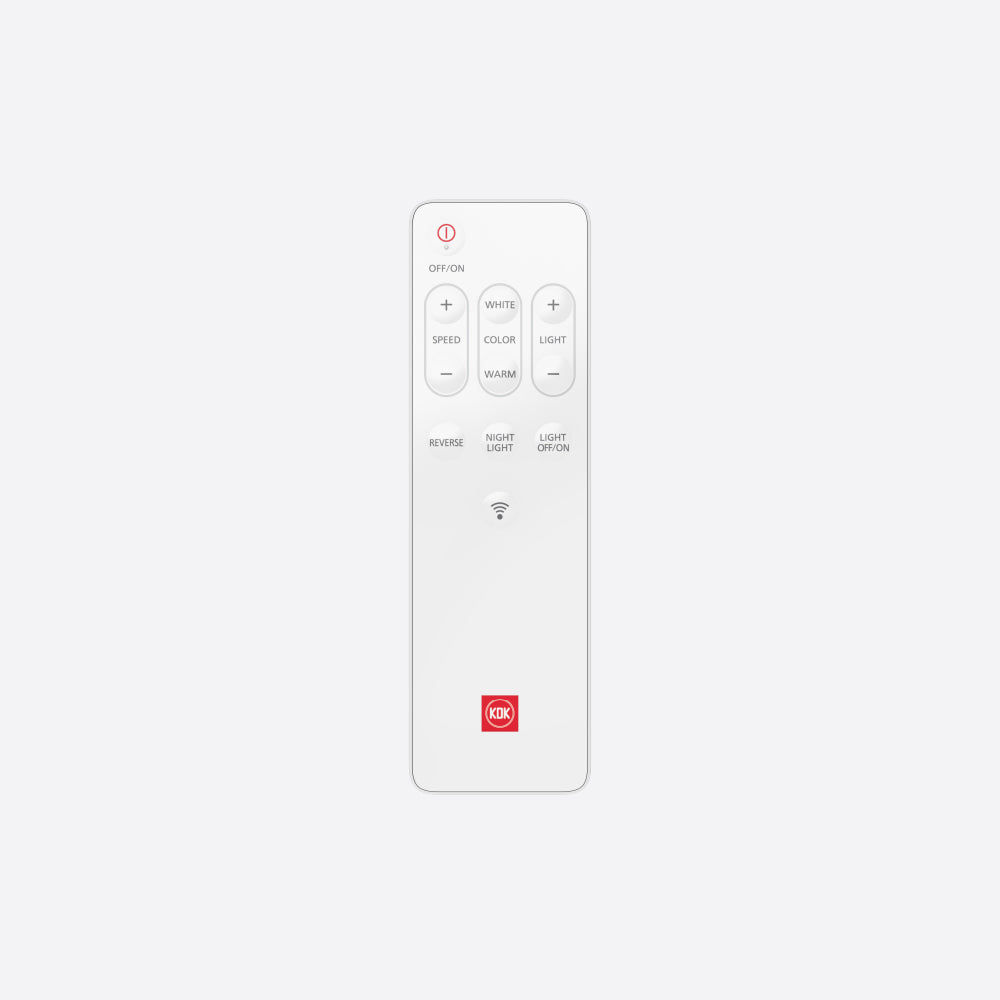 E48GP 3-Blades Wifi-Control DC Ceiling Fan with LED Light Spare Parts