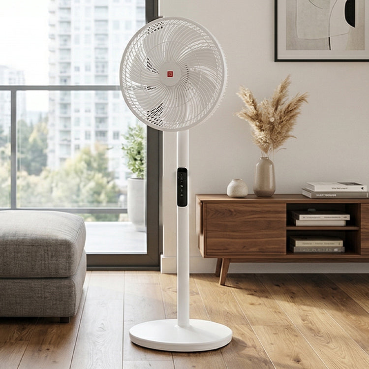 Dual Blades Stand Fan with Magnetic Remote Control (30cm/12