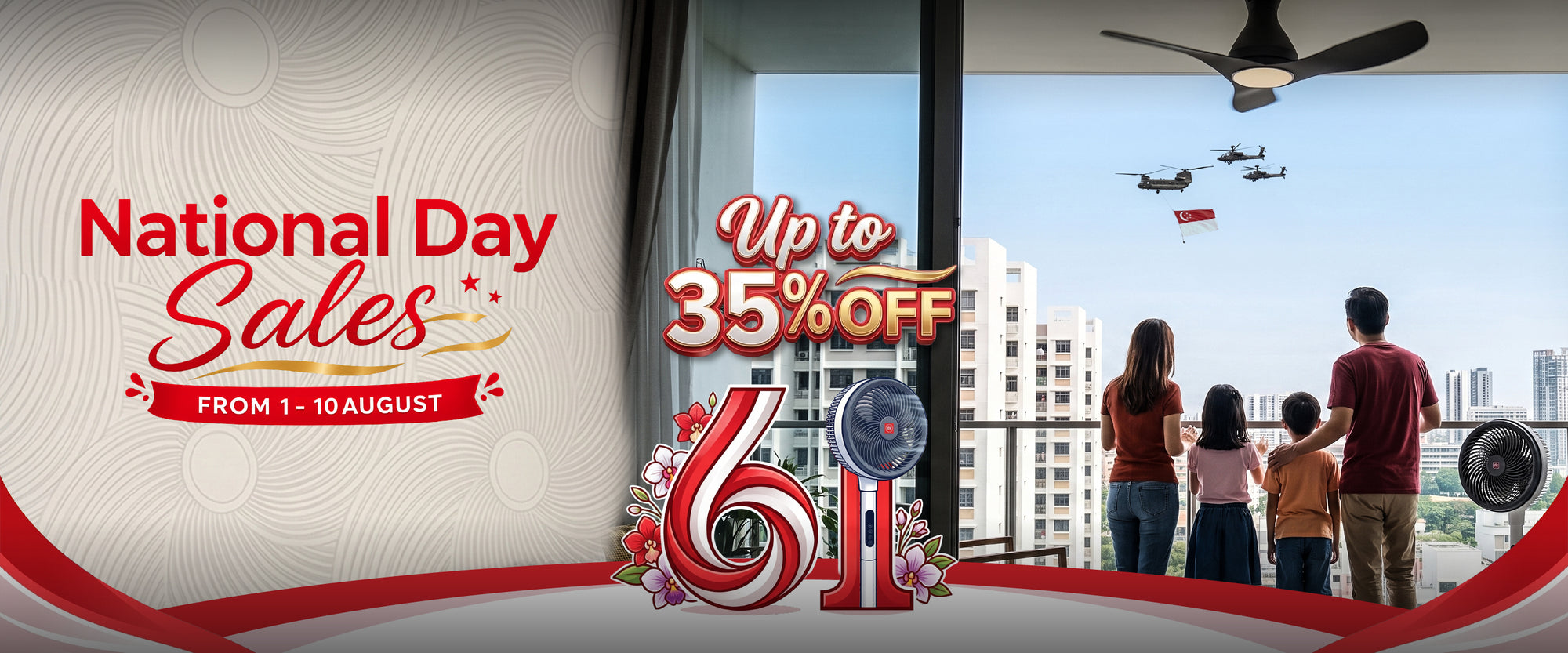 Limited-time celebration. Shop now and grab the best deals  with complimentary Box Fan and extra discount. Image 2