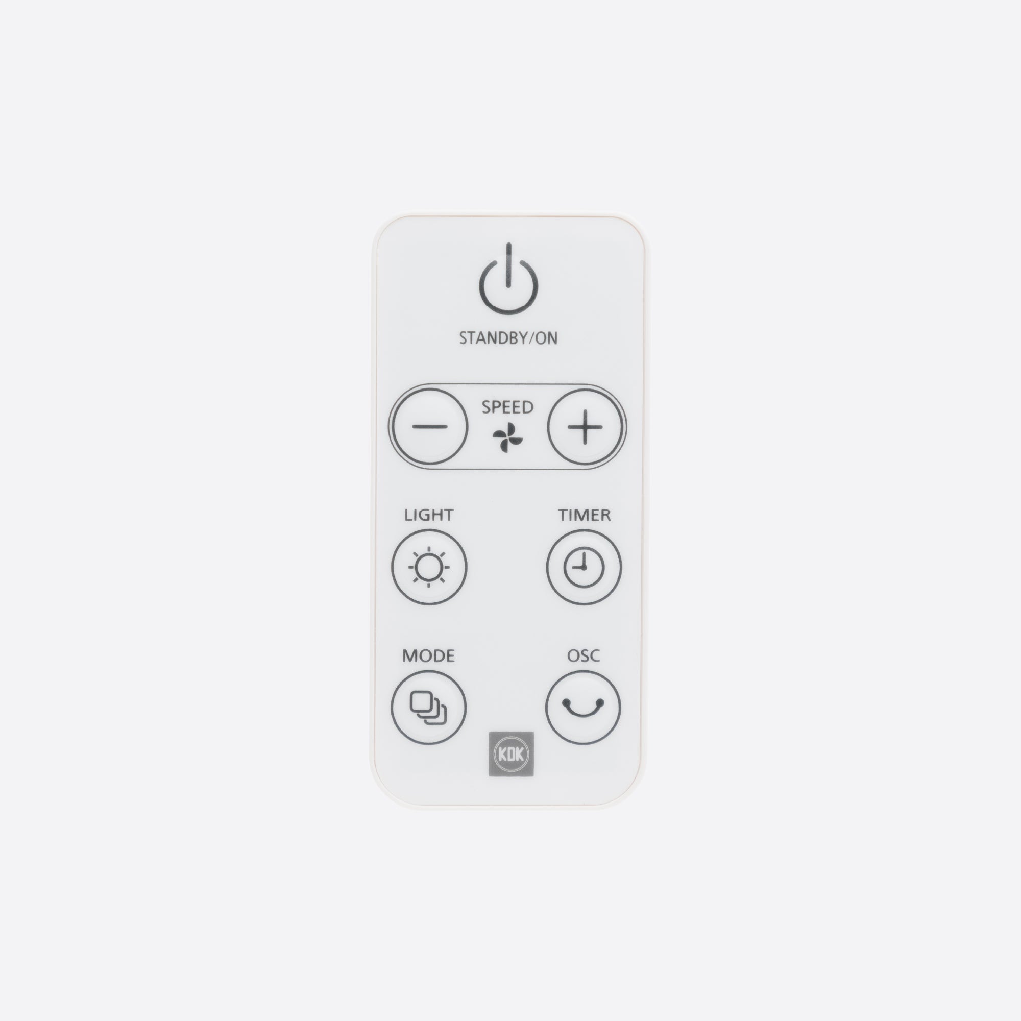 8-speed DC Wall Fan with Remote Control (40cm/16”)