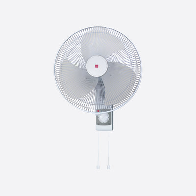 3-speed Wall Fan with Pull Switch Oscillation Control - Metal Blade (40cm/16”)
