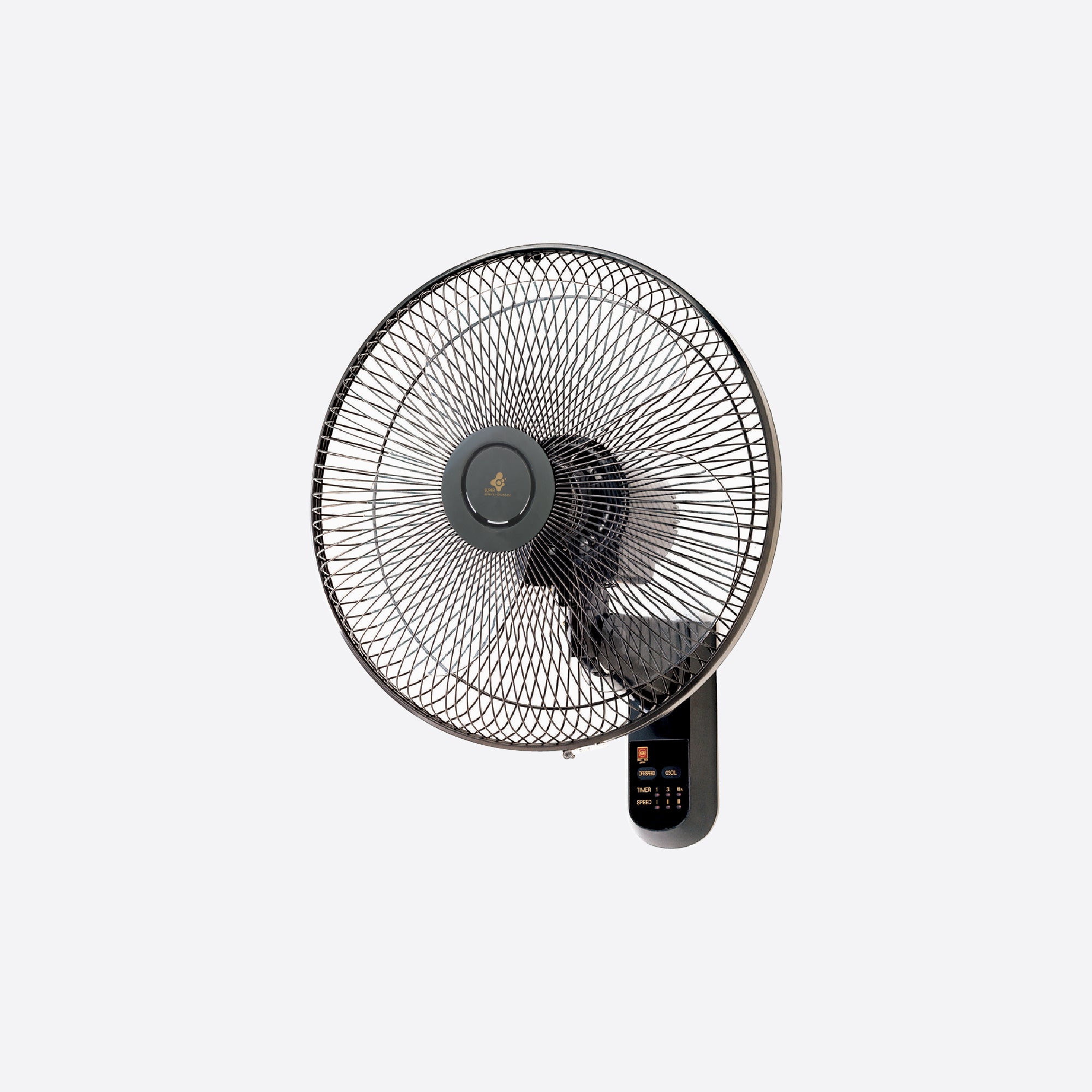 3-speed Wall Fan with Remote Control (40cm/16”)