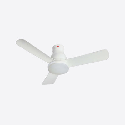 3-Blades Remote Control DC Ceiling Fan with LED Light (120cm)