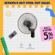 KDK Best Wall Fan M40MS with Remote | Super Alleru-Buster