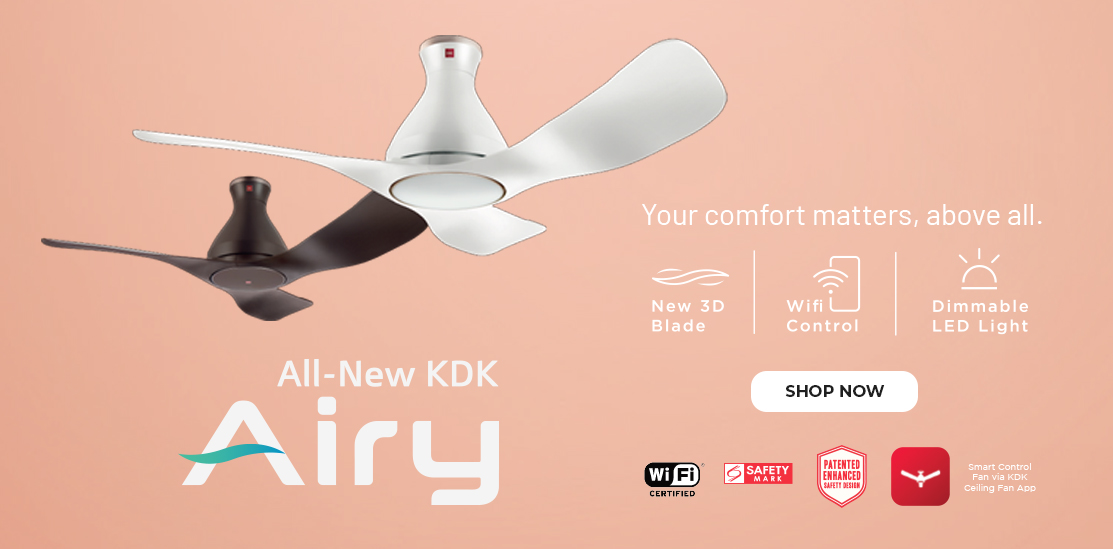 KDK Ceiling Fan Singapore, KDK Fan Capital Distributors (S) Pte Ltd